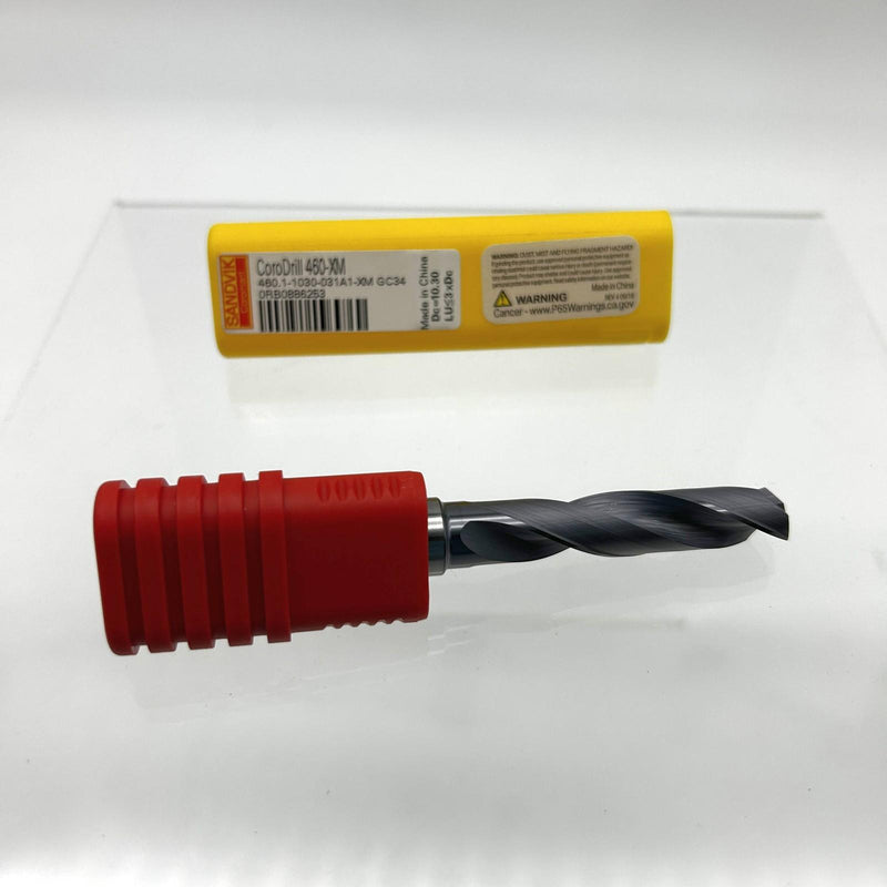 Sandvik 460.1-1030-031A1-XM GC34 Solid Carbide Drill CoroDrill 460-XM 6241297 4