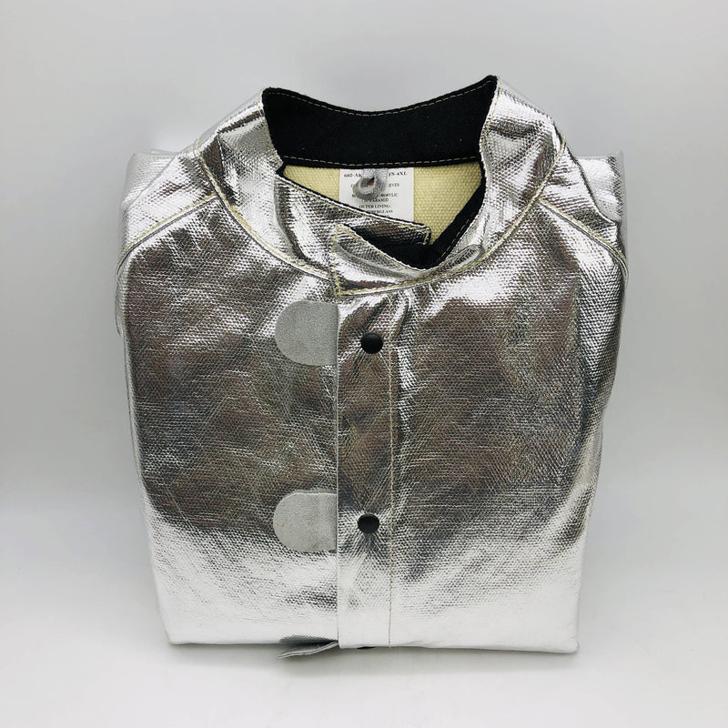 Chicago 602-AKVVBCX11FS-4X Heat Resistant Coat 4XL 45in Vented 19oz 9