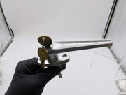 National C8759 Cabinet Door Handle Lock Chrome 3" L x 3/8-16" Spindle Keyed Diff 2