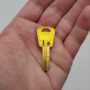 5x EZ-Set 164 Key Blanks for National EZ Set Locksets Brass NOS 2