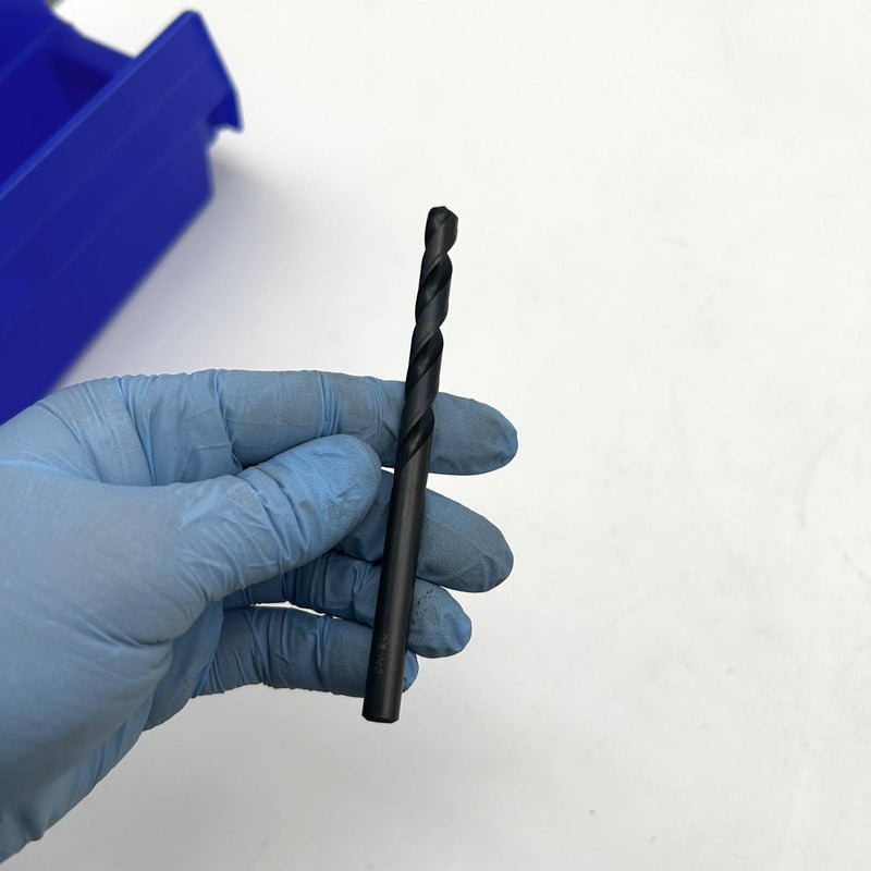 Chicago-Latrobe 47315 Jobber Length Drill Bit 150 7.70mm Black Oxide HSS 5pk 5