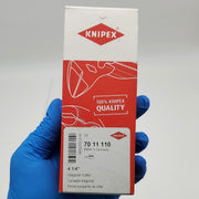 Knipex 4-1/4" Diagonal Cutter 70 11 110 Narrow Head Plastic Coated Handles 6