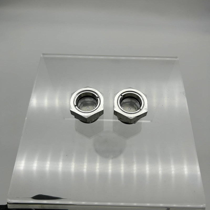 2pk LDI CS2002-159667 Sight Glass Kit Aluminum Aftermarket for Hyster 4094023