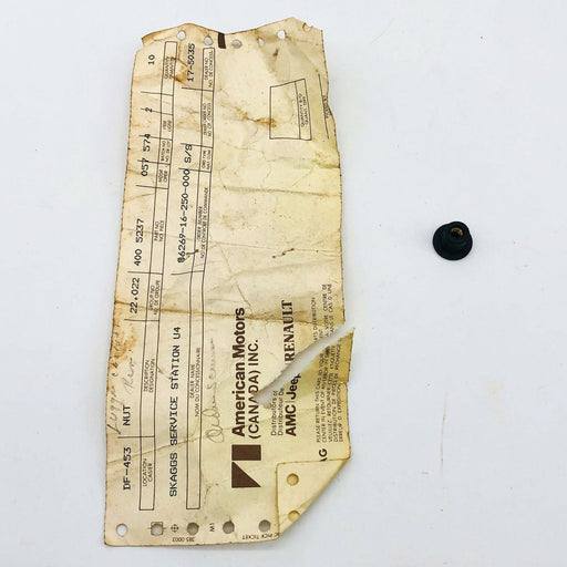 AMC Jeep 4005237 Nut for Bumper Screw Hood OEM NOS 81-86 CJ 5-8 Scrambler 1