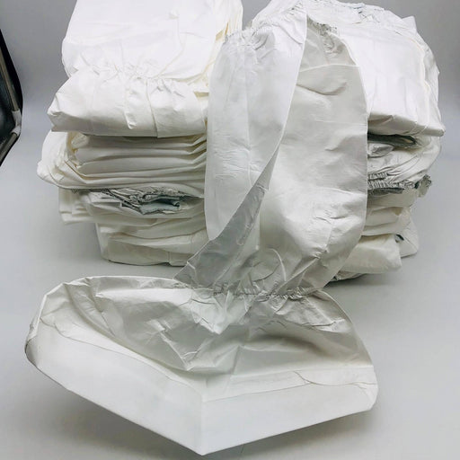 Kleenguard 44495 Boot Covers A40 18” Tall PVC Sole White XL / 2XL Pack of 100 1