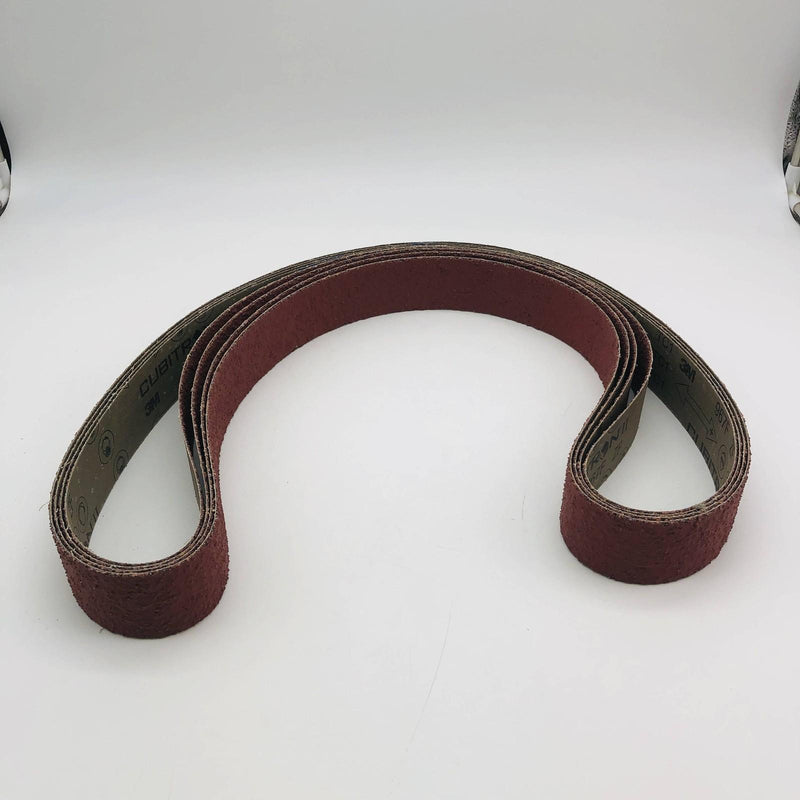 3M 68330 Cloth Sanding Belt 967F Cubitron II 2"x 72" 24+ ZF-Weight Film Lok 4pk 9