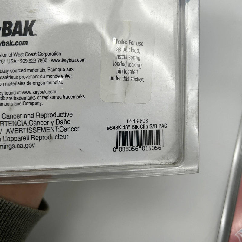 Key-Bak 0S48-803 Retractable Keychain Super48 Heavy Duty 48" Cord 15 Keys 3pk 5