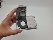 Crouse-Hinds WLRD1 Duplex Outlet Box Cover for Wet & Damp Locations Spring Doors 3