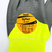 Ansell HyFlex 11427 Cut Resistant Work Glove Size 8/Medium Nitrile/Poly 12 Pairs 2