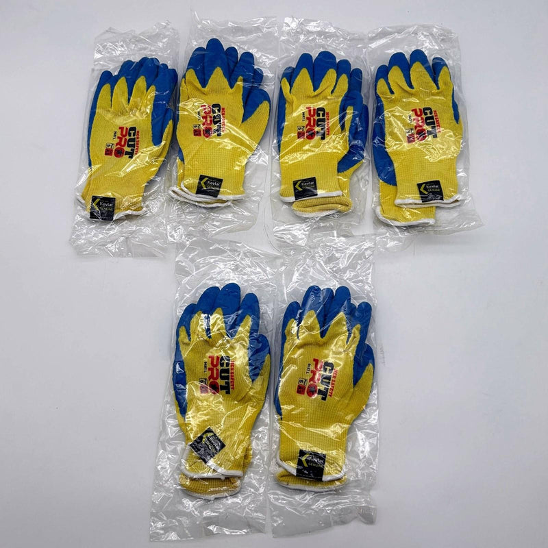 MCR Safety 9687 Cut Resistant Glove Sz Large Made with Kevlar 10Gauge 6 Pairs 7