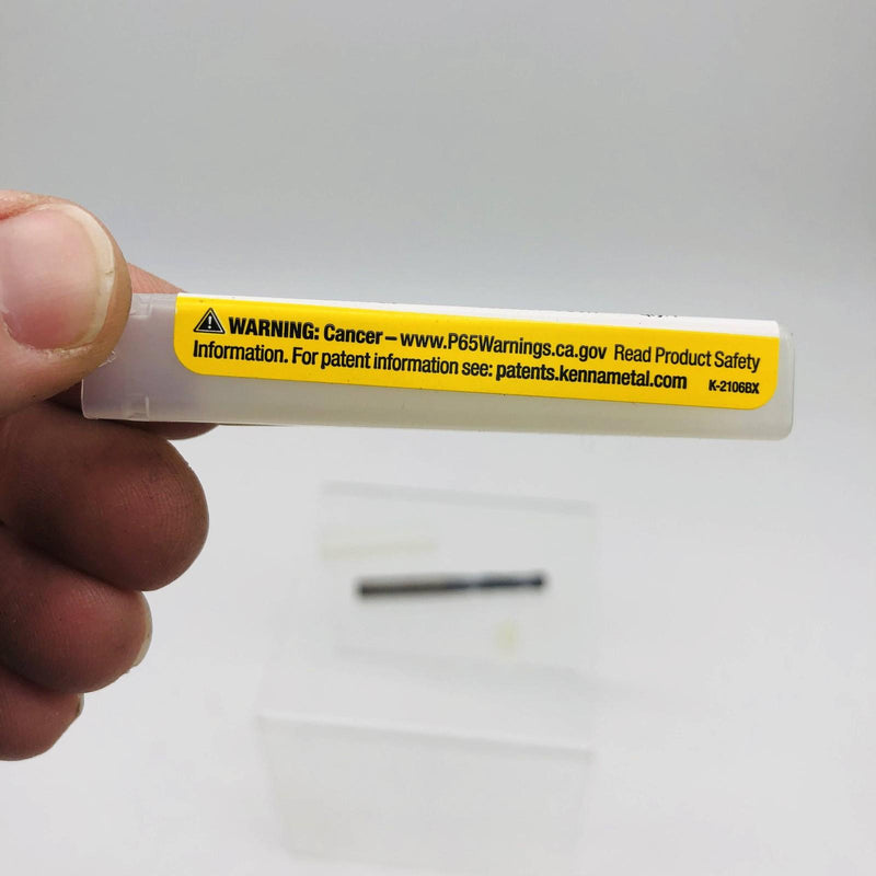 Kennametal 6351175 Drill .2813 KCMS15 K210A02813SGL Carbide Internal Coolant 4