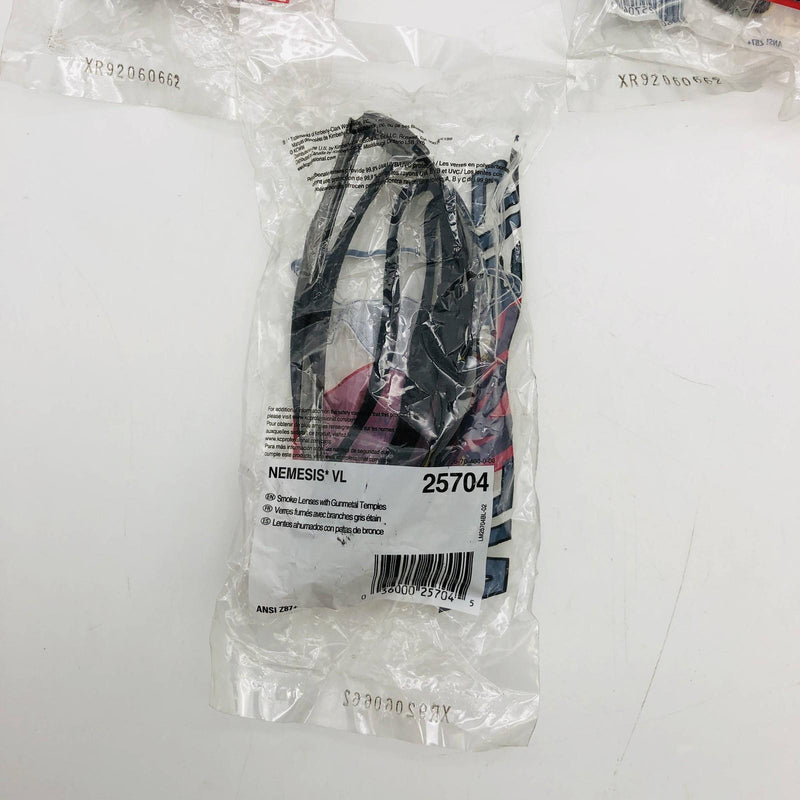 Jackson 25704 Safety Glasses Nemesis VL Smoke Lens Gunmetal Temples 4 Pairs 3