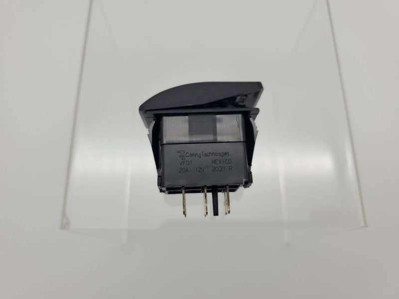 Carling VFD1S00B DPST Rocker Switch 20A 12V Contura II No Lens No Legend 3