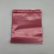 Elkay Plastics FASST41212 Pink Anti-Static Zip Lock Bags 12x12 4 Mil 25 Pack 7