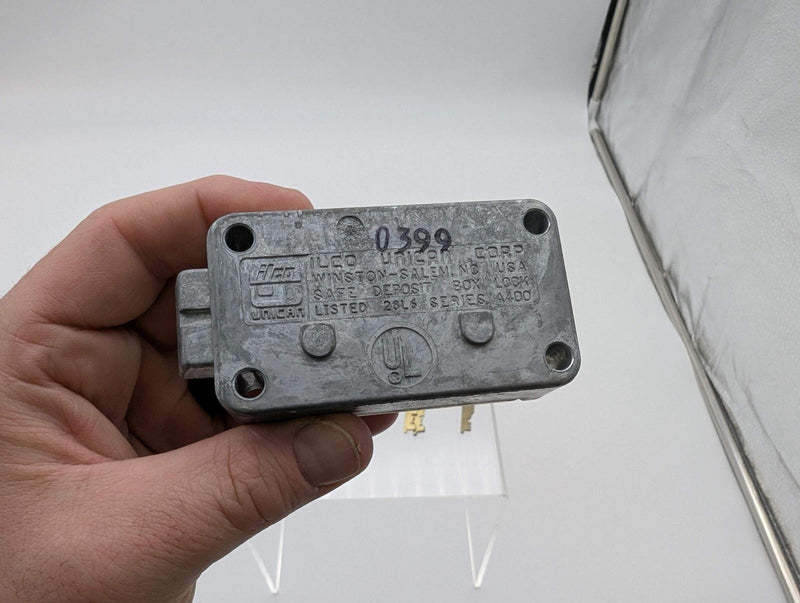 Ilco Safe Deposit Box Lock A403 LH Left Hand Double Big Nose 3 Keys A4031000441 2