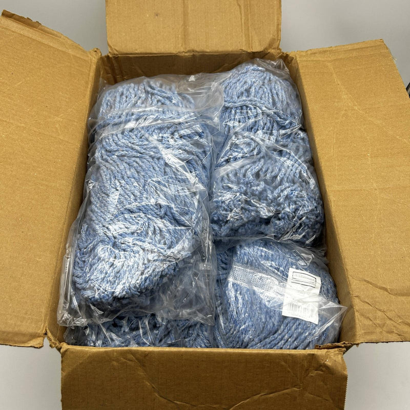 Rubbermaid F51712BLU Mop Head Cut-End Cotton Blend 20oz 1-in Headband 12/Carton 9