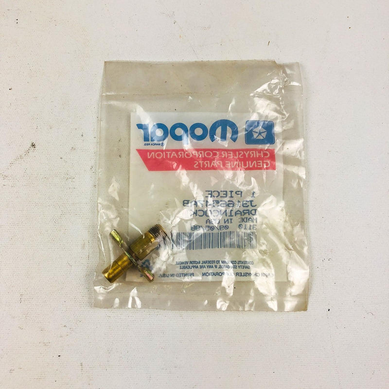 Mopar J3166547AB Draincock for Radiator OEM NOS 1983-86 CJ 7-8 XJ Cherokee 3