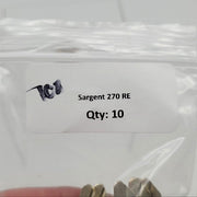 10x Sargent 275 RE Key Blanks RE Keyway Nickel Silver 5 Pin 3