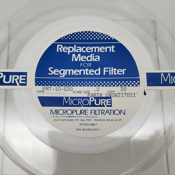 MicroPure FMT-10-S20 Replacement Filter Media for PSF-1008 PSF-1010 More 20 Pack 3