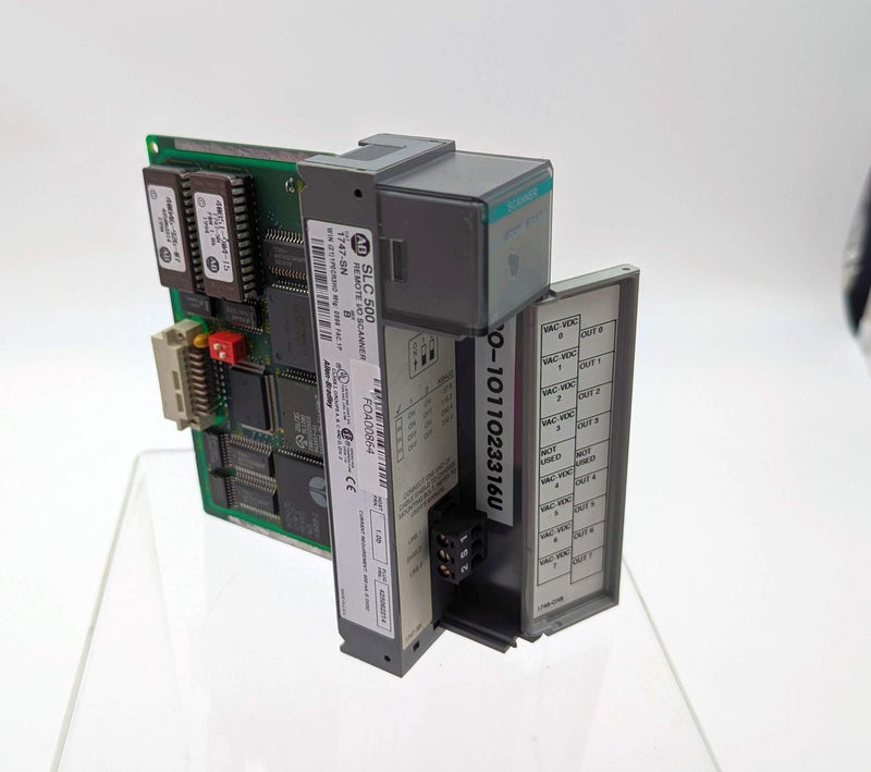 Allen Bradley 1747-SN Remote I/O Scanner Module 1 RIO Port 5 VDC 600 MA 1
