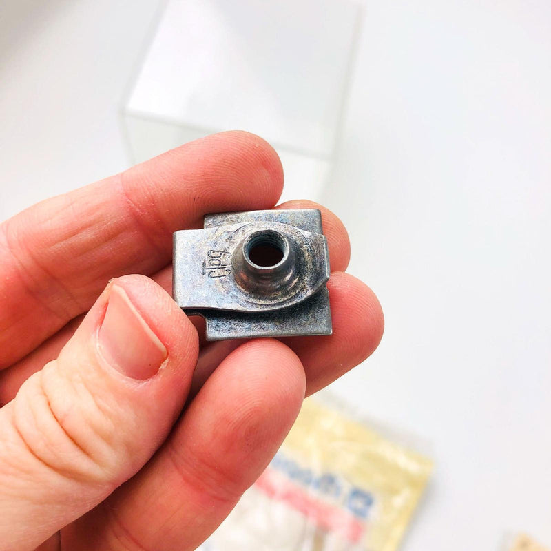 Mopar 6504118 U Nut M6x1 for Seat Belts Panels Wheelhouse OEM NOS 1997-99 XJ 3