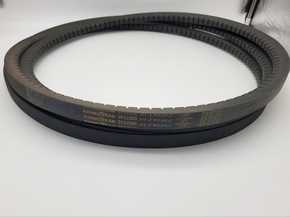 Goodyear 8VX2000 Notched Belt HY-T Wedge 1" Wide 200" Length 8VX Section 1