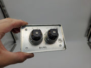 Russellstoll 8734R Midget Duplex Reverse Service Receptacle 20A 250V 3P 4 Wire 4