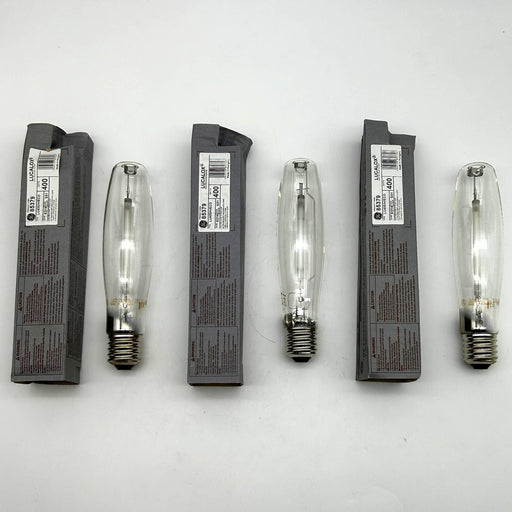 GE 85379 Lucalox HID Lamp LU400/H/ECO 400 Watt High Pressure Sodium Lot of 3 1
