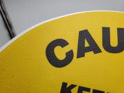 Keep Clear Electrical Panel Floor Marking Kit Non Slip Finish Covers 36" x 24" 3