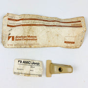 AMC Jeep 5455151 Interior Hook Coat Clothes Plastic OEM NOS Buff Color 1974-76 1