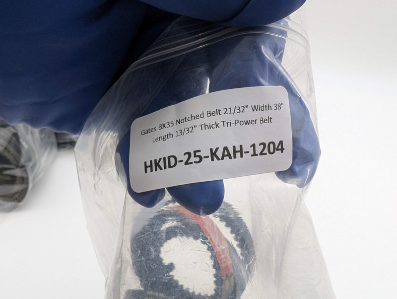 Gates BX35 Notched Belt 21/32" Width 38" Length 13/32" Thick Tri-Power Belt 4