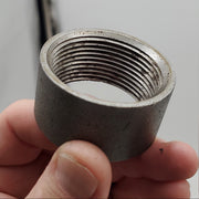 1-1/4" Half Couplings Merchant Steel Black 1.03" L SCI 23HC4012 Pack of 20 4