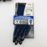 Ansell 97-505 Cut Resistant Work Glove Sz Medium 9 Nitrile Foam Palm 4 Pairs 3