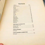 1975 Advance National Service Data Book Car Auto Mitchell Manuals Ford Chevy 9