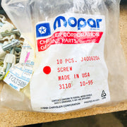 Mopar J4006204 Screw for Headlight Headlamp Adjusting Philips OEM NOS 1ct 2