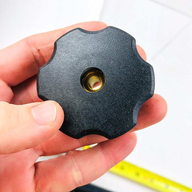 Snapper 23735 Knob Glass Fluted OEM NOS Replaced by 703065 1740436 721222 721800 7