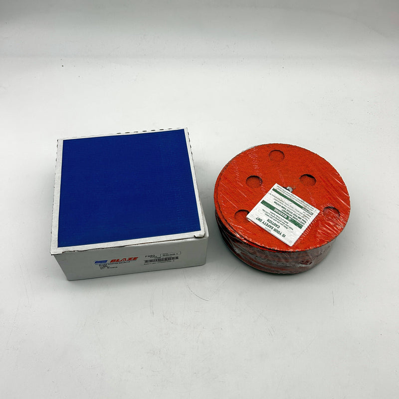 Norton Blaze 66254468381 Fiber Disc 7" AVOS 24 Grit Locking Speed-Lok 10pk