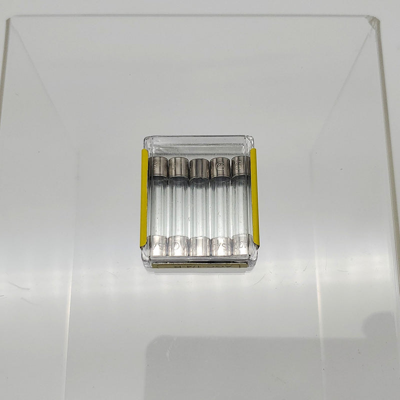 Bussmann AGC-1/4-R Fuses 0.25A 250V Fast Acting Glass Pack of 5 2