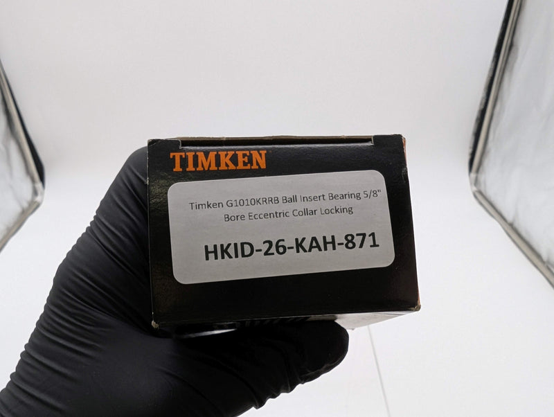 Timken G1010KRRB Ball Insert Bearing 5/8" Bore Eccentric Collar Locking