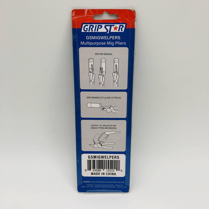 Grip Star GSMIGWELPERS Multipurpose Mig Pliers Welper Style Spatter Removal 3