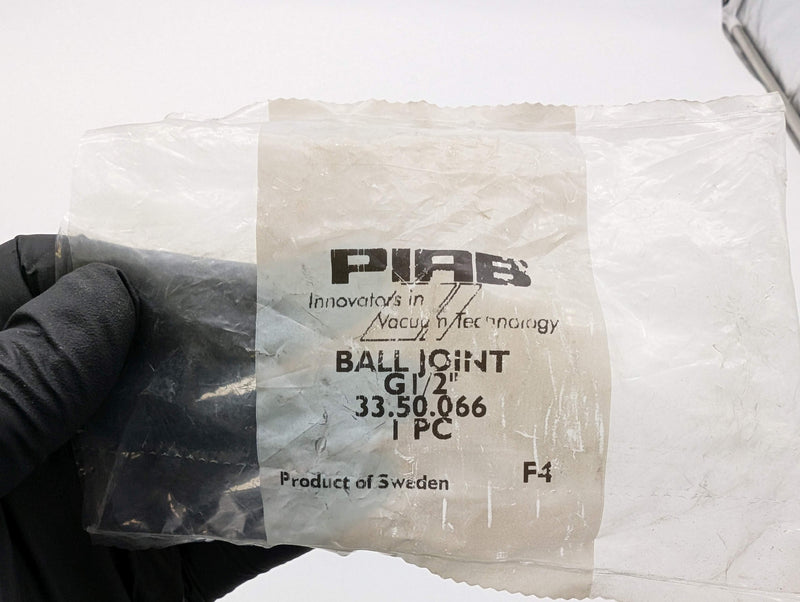 PIAB 33.50.066 Ball Joint G1/2 Vacuum Cup Fitting Material Handling OEM Part