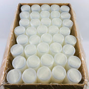 Alpha 16J70NANTI Plastic Round Jar 16oz 70/400 Natural Anti Static No Lid 160/Cs 1