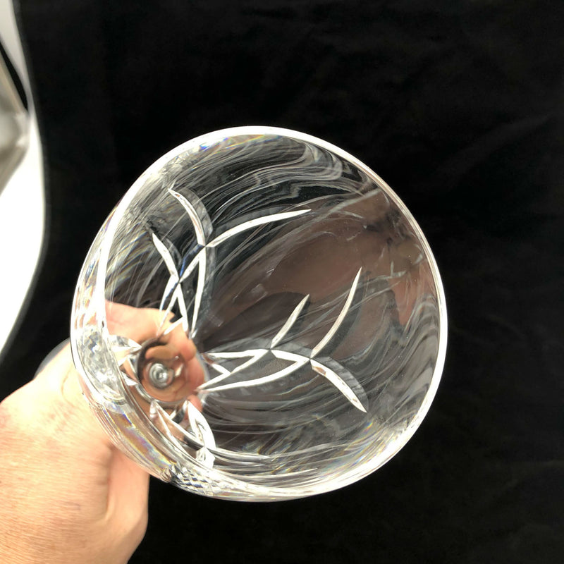 1ct Waterford Crystal Wine Goblet John Rocha 9-7/8" Signed Signature 100489 5