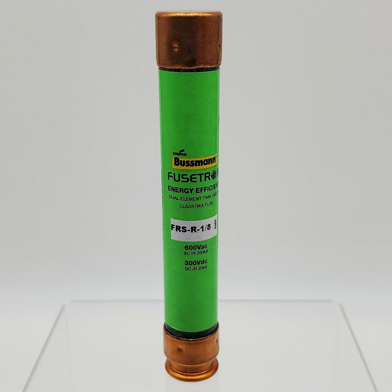 Bussmann FRS-R-1/8 Fuse Dual Element Time Delay 600V 1A Fuse Class RK5 1