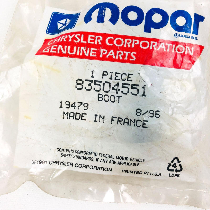 Mopar 83504551 Boot for Injector Connector External OEM NOS Sealed 7