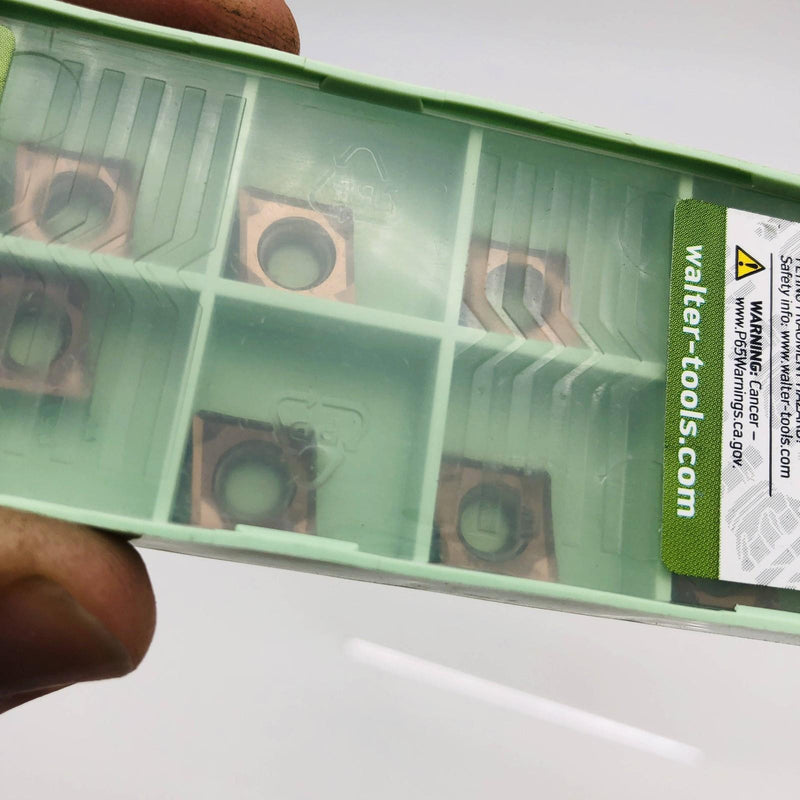 Walter CCGT3 2.5 2-PM2 WXN10 Turning Insert Carbide 5025573 PVD/TiCN Plus 10pk 2