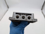Festo VDMA 24345-A-1 Pneumatic Block G 1/4" Pneumatic G 1/8" Pilot Air Port 3