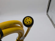 Lumberg Automation RSRK 501-742 Sensor Cable 7/8" 5 Pin M to 5 Pin F 12 Feet 3