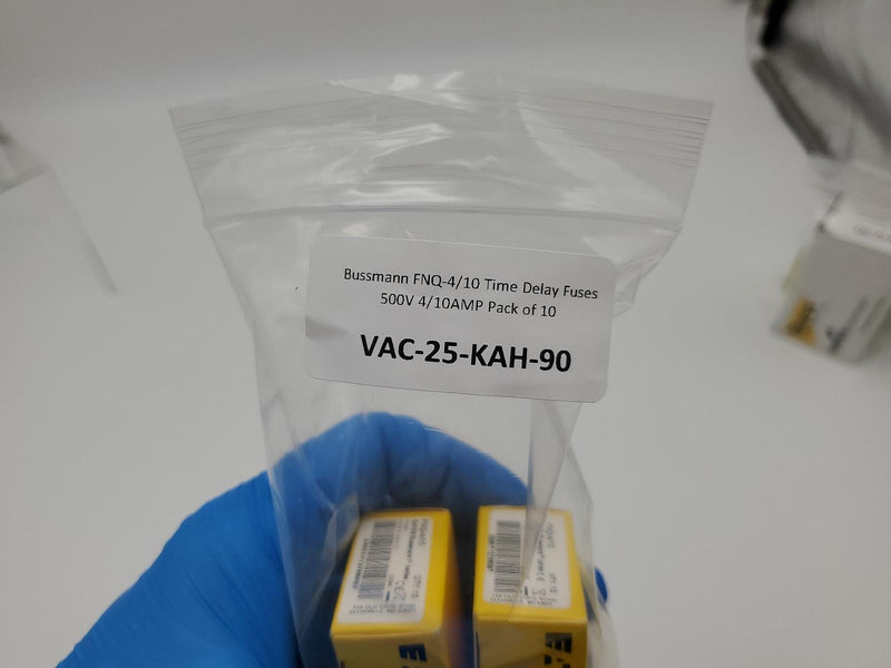 Bussmann FNQ-4/10 Time Delay Fuses 500V 4/10AMP Pack of 10 7