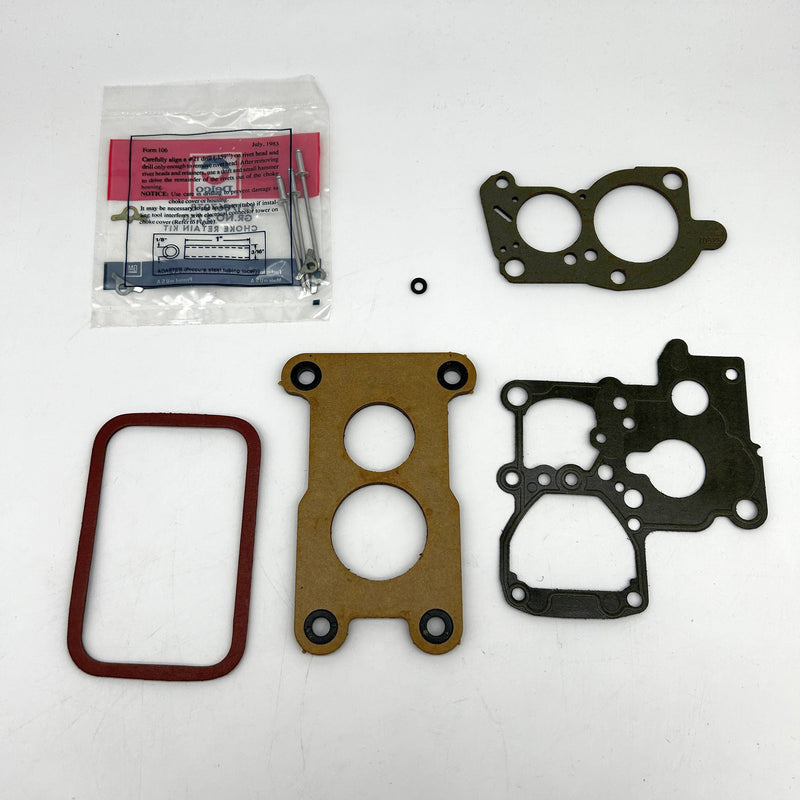 AMC Jeep 8133980 Carburetor Gasket Kit Incomplete w/ 2380 Tagged OEM New NOS 3